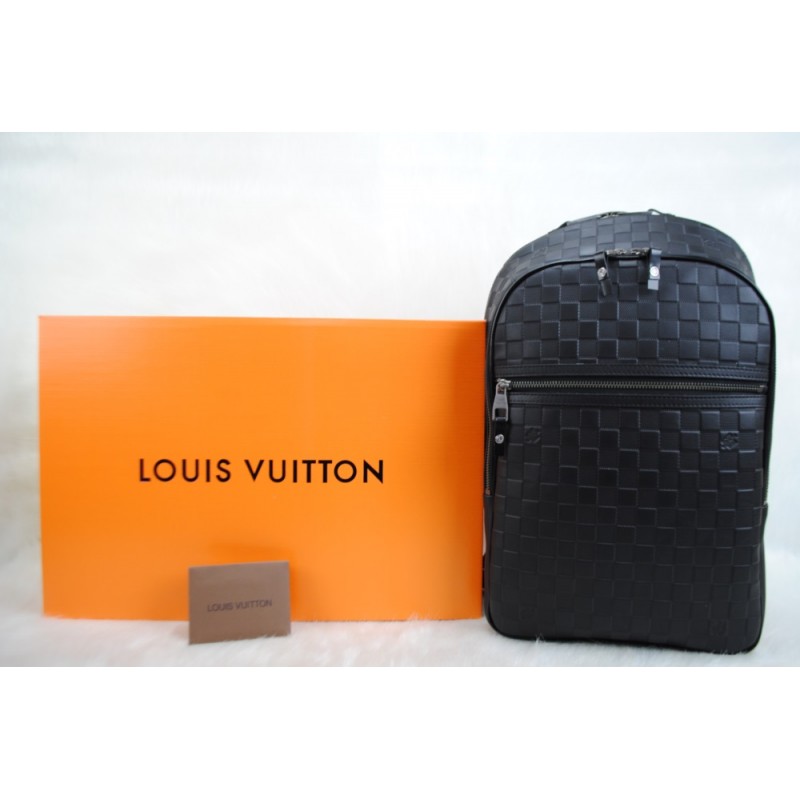 LOUIS VUITTON DAMIER İNFİNİ MİCHAEL BACKPACK HAKİKİ DERİ